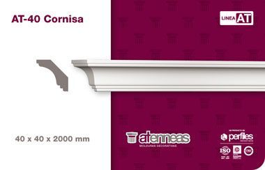 MOLDURAS CORNISAS LINEA AT
