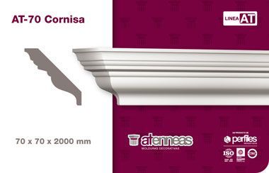 MOLDURAS CORNISA LINEA AT