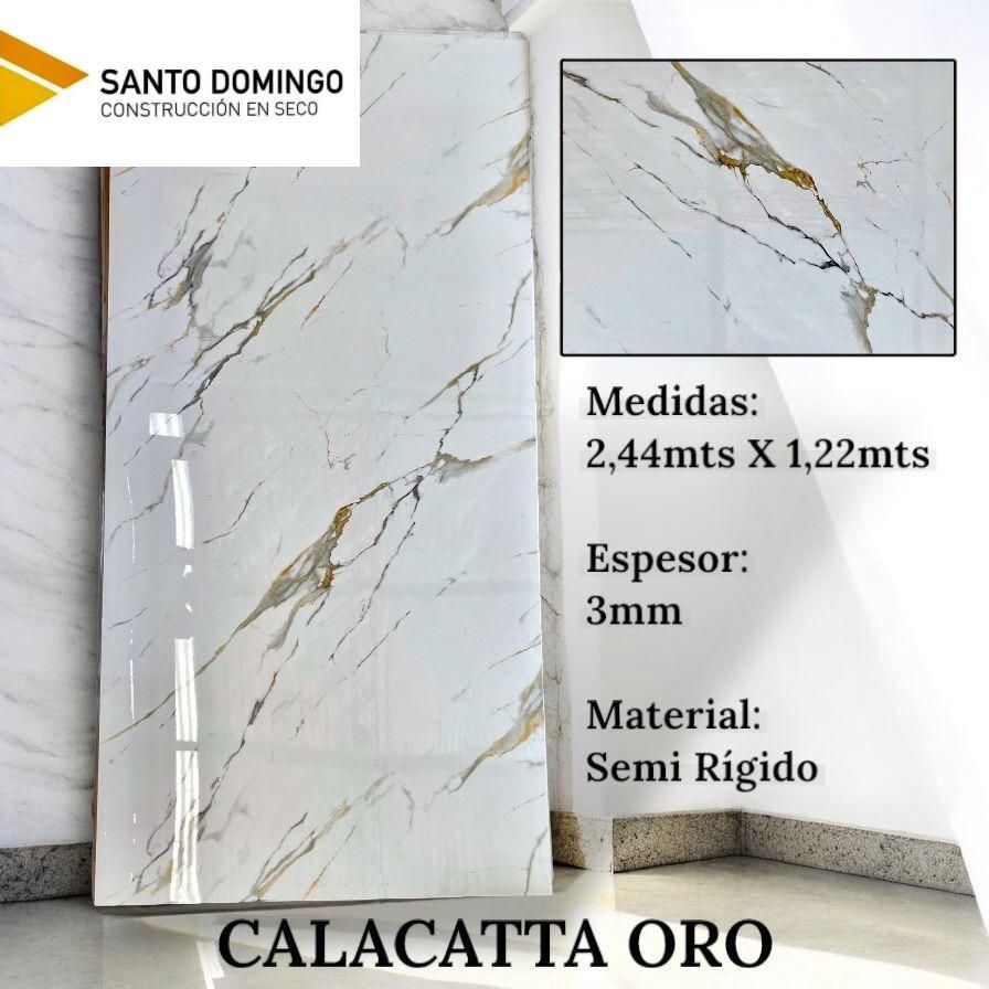 PLACAS DE PVC SIMIL MARMOL