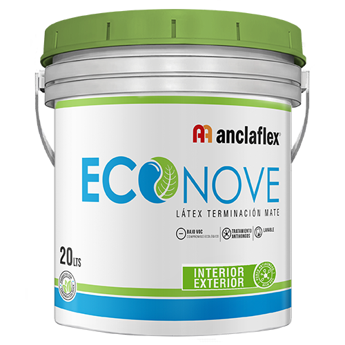 LATEX ECONOVE PARA INTERIOR Y EXTERIOR ANCLAFLEX
