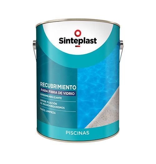 RECUBRIMIENTO DE PISCINAS PARA FIBRA DE VIDRIO SINTEPLAST 10LTS