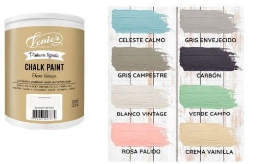 PINTURA TIZADA CHALK PAINT