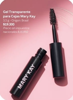 Gel transparente para cejas