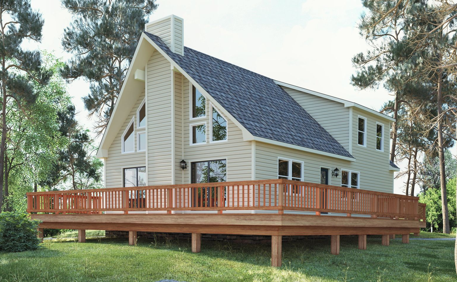 Front Deck — Decks in Mercer, PA Front Deck — Decks in Mercer, PA