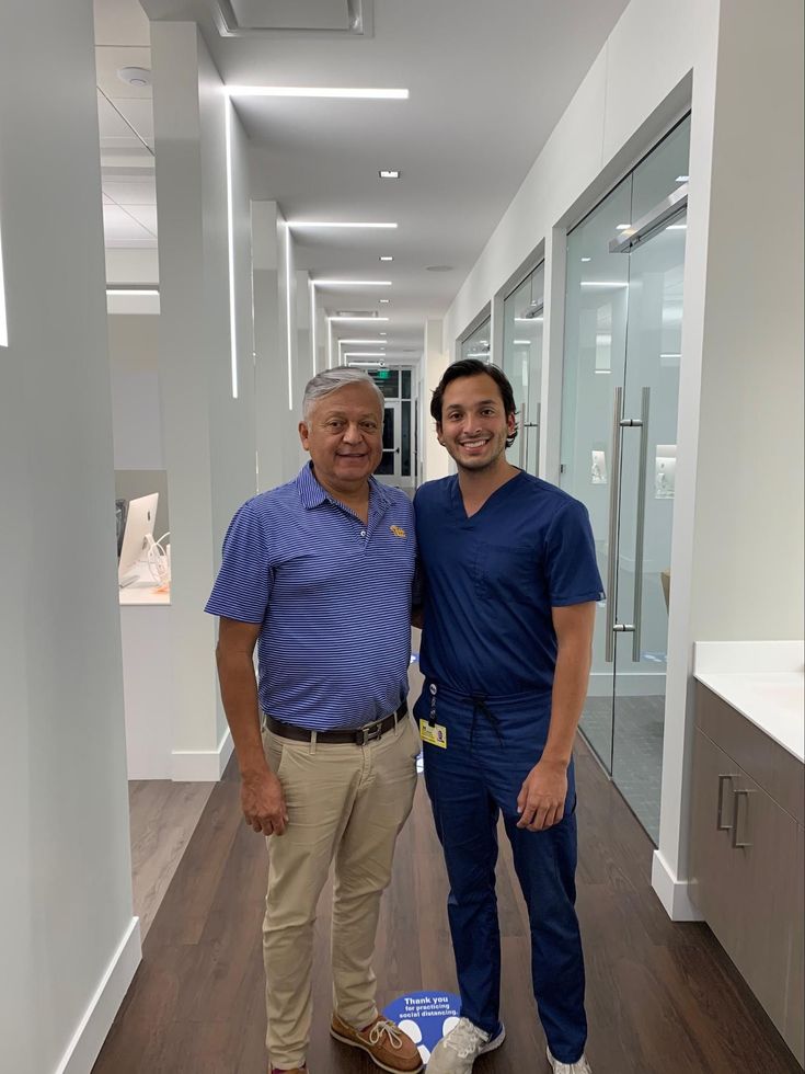 Dr. Rangel and his son Rodrigo