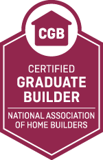 Certified Graduate Builder | National Association of Home Builders | Supple Homes | Menlo Park CA 94025