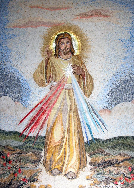 mosaico di Gesù