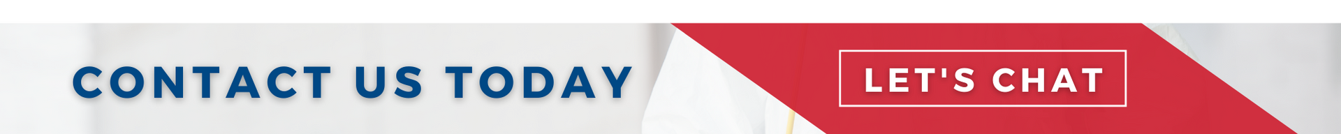 A horizontal banner with dark blue text 