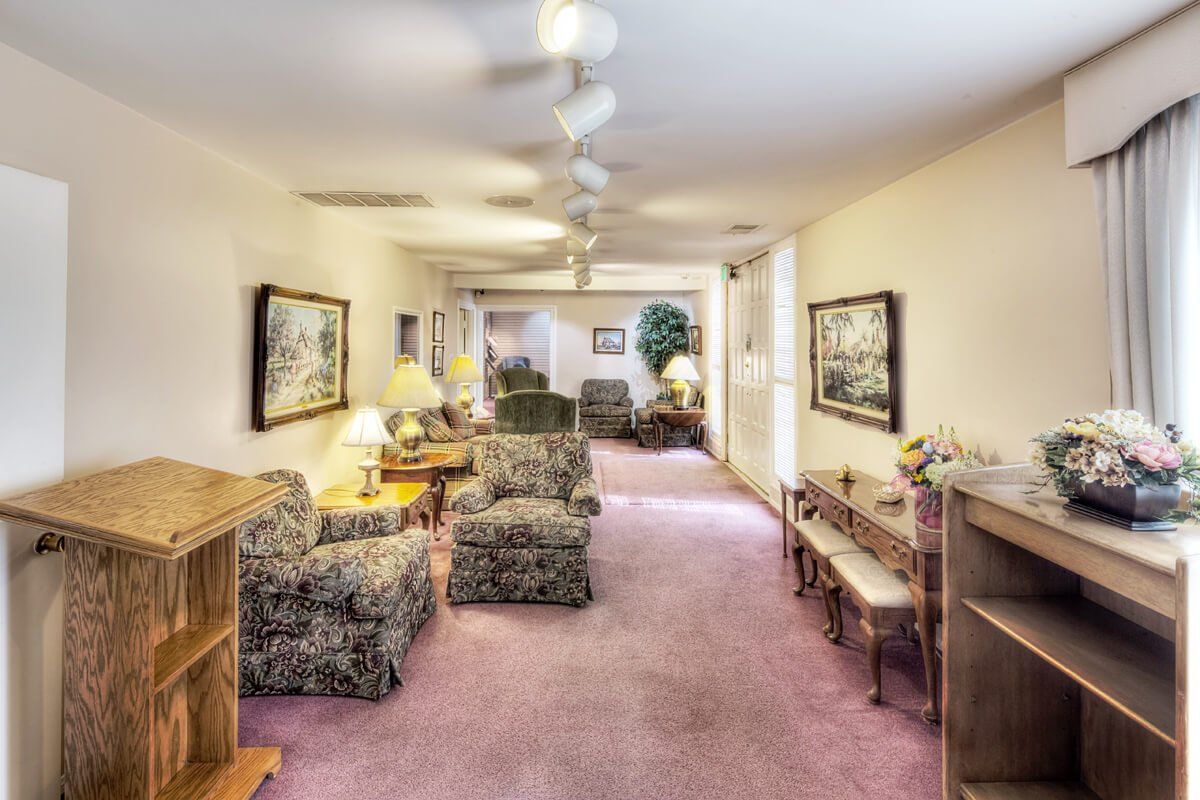 Crawford Mortuary's Seating Area