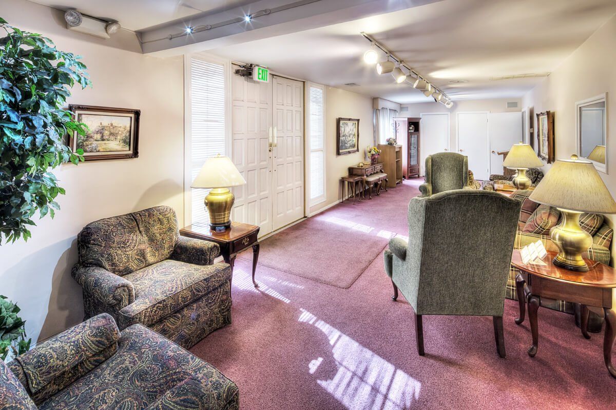 Crawford Mortuary's Seating Area