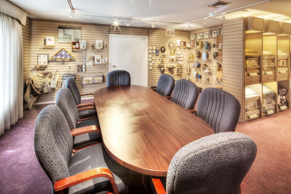 Crawford Mortuary's Showroom