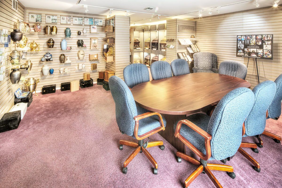 Crawford Mortuary's Showroom