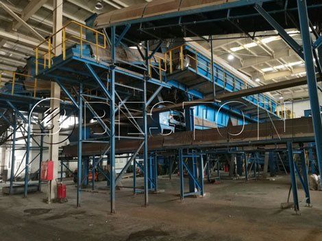 Automated Solid Waste Sorting Machine
