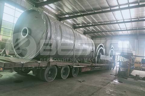 Waste Tire Pyrolysis Plant