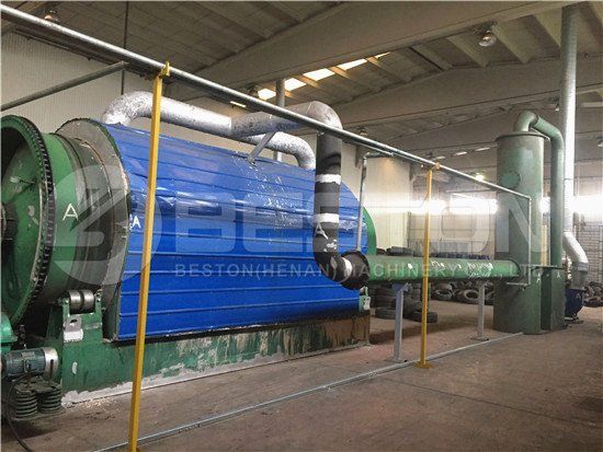 Tyre Pyrolysis Plant in Turkey