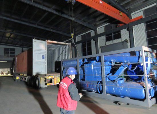 Tyre Pyrolysis Plant