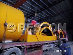 Waste Tire Pyrolysis Plant