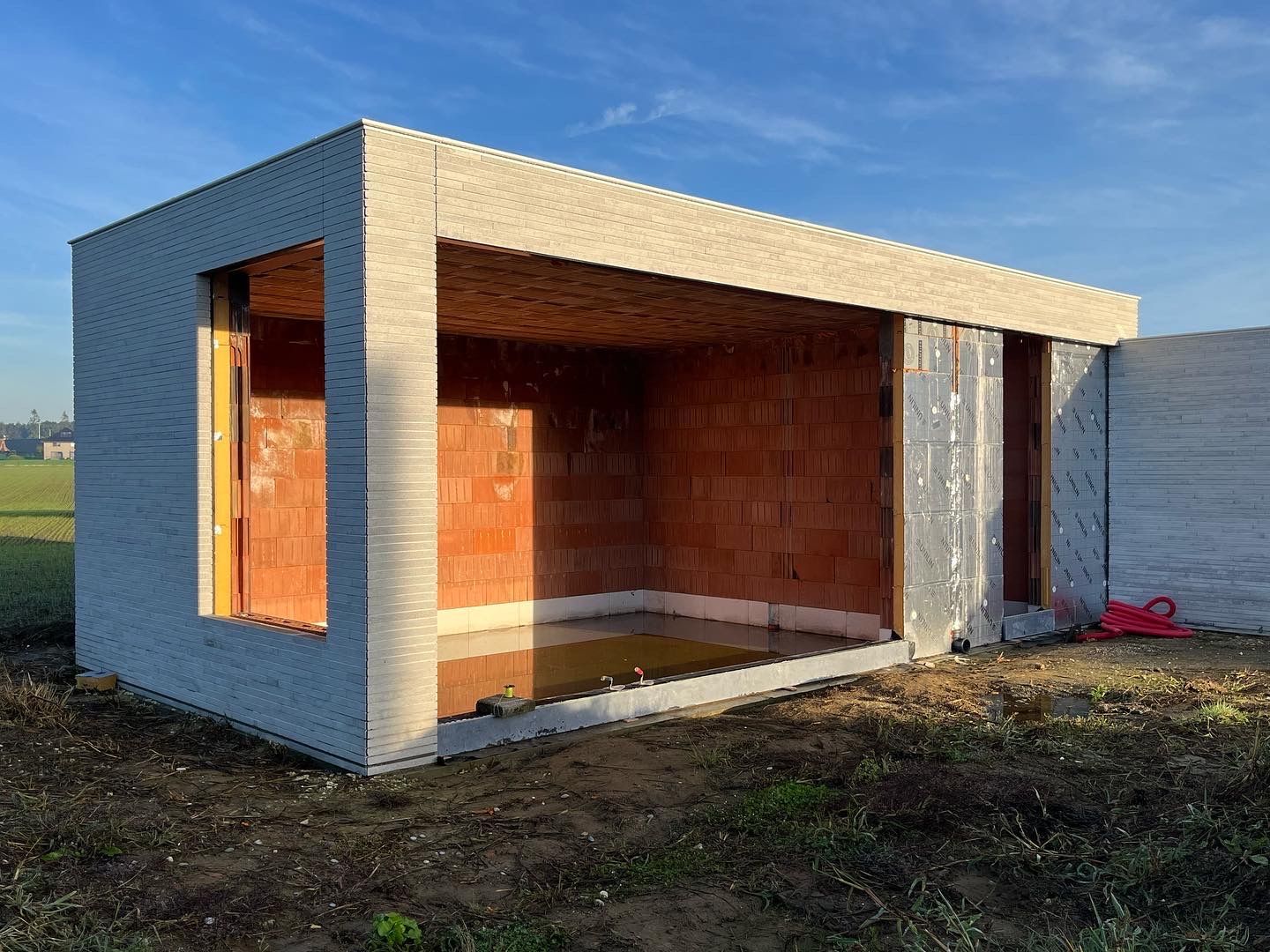 Nieuwbouw aannemer metser MBI Roeselare ruwbouw cdfbouw Deforce Chris 