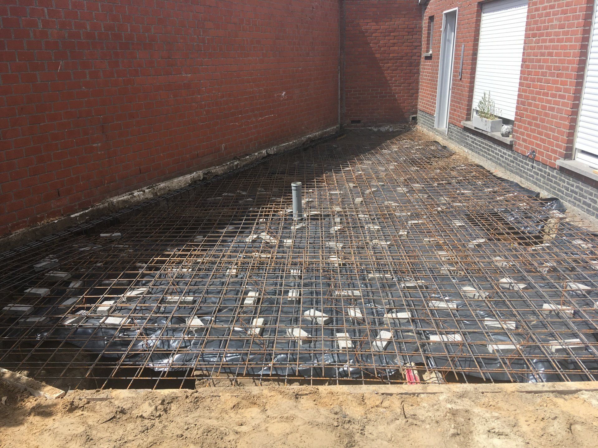 metser aannemer ardooie cdf bouw nieuwbouw  beton grondwerken