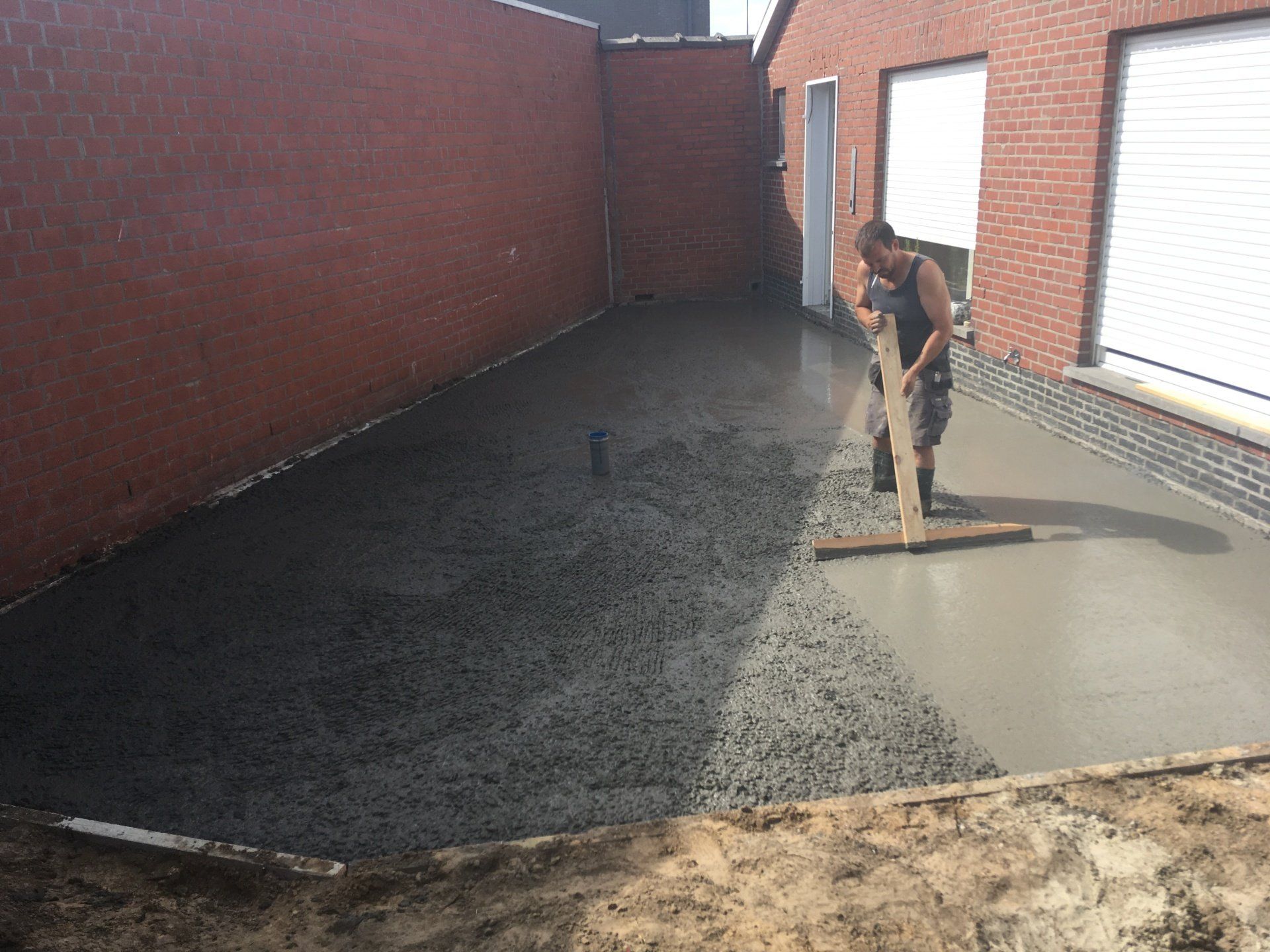 metser aannemer ardooie cdf bouw nieuwbouw  beton grondwerken