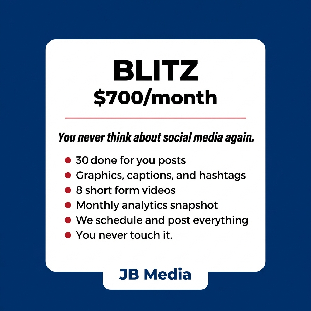 Social media marketing package