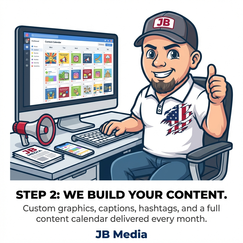 Man at computer with