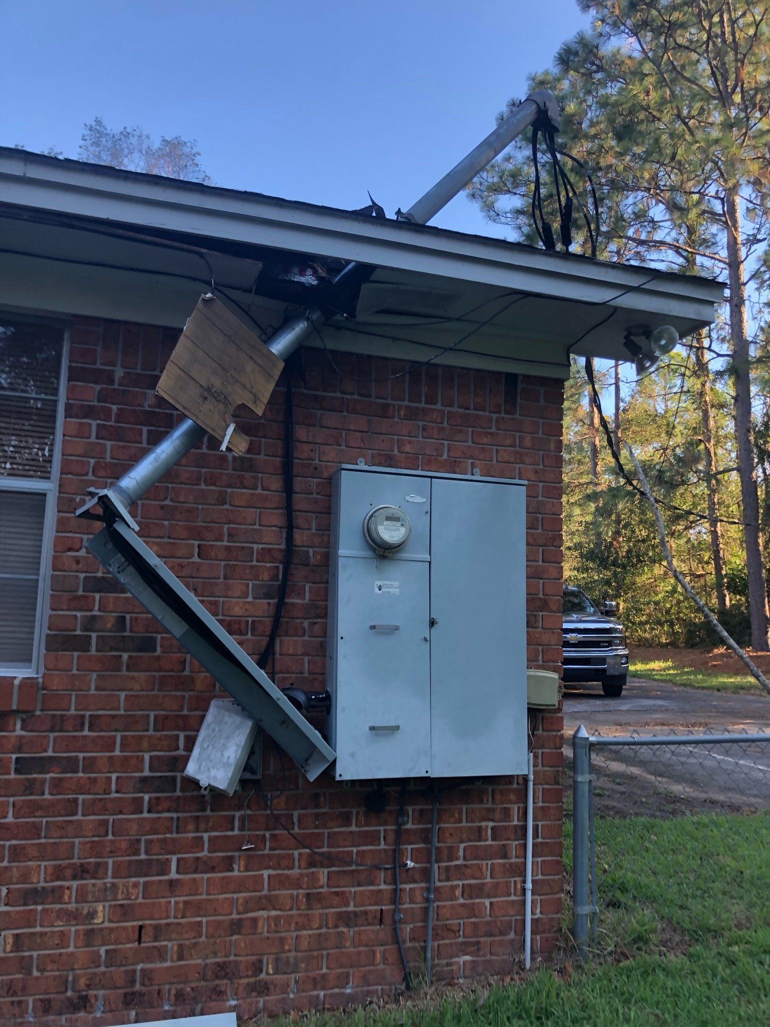 Tecumseh Damage — Pensacola, FL — McLemore Electric, Inc.