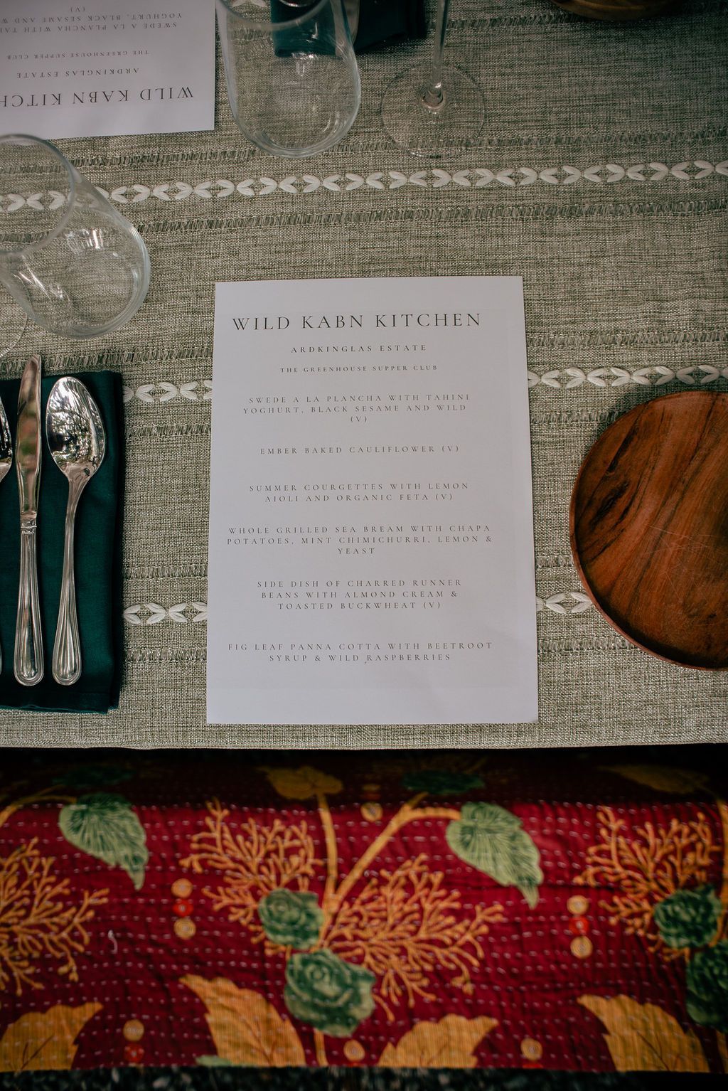 wild kabn kitchen menu
