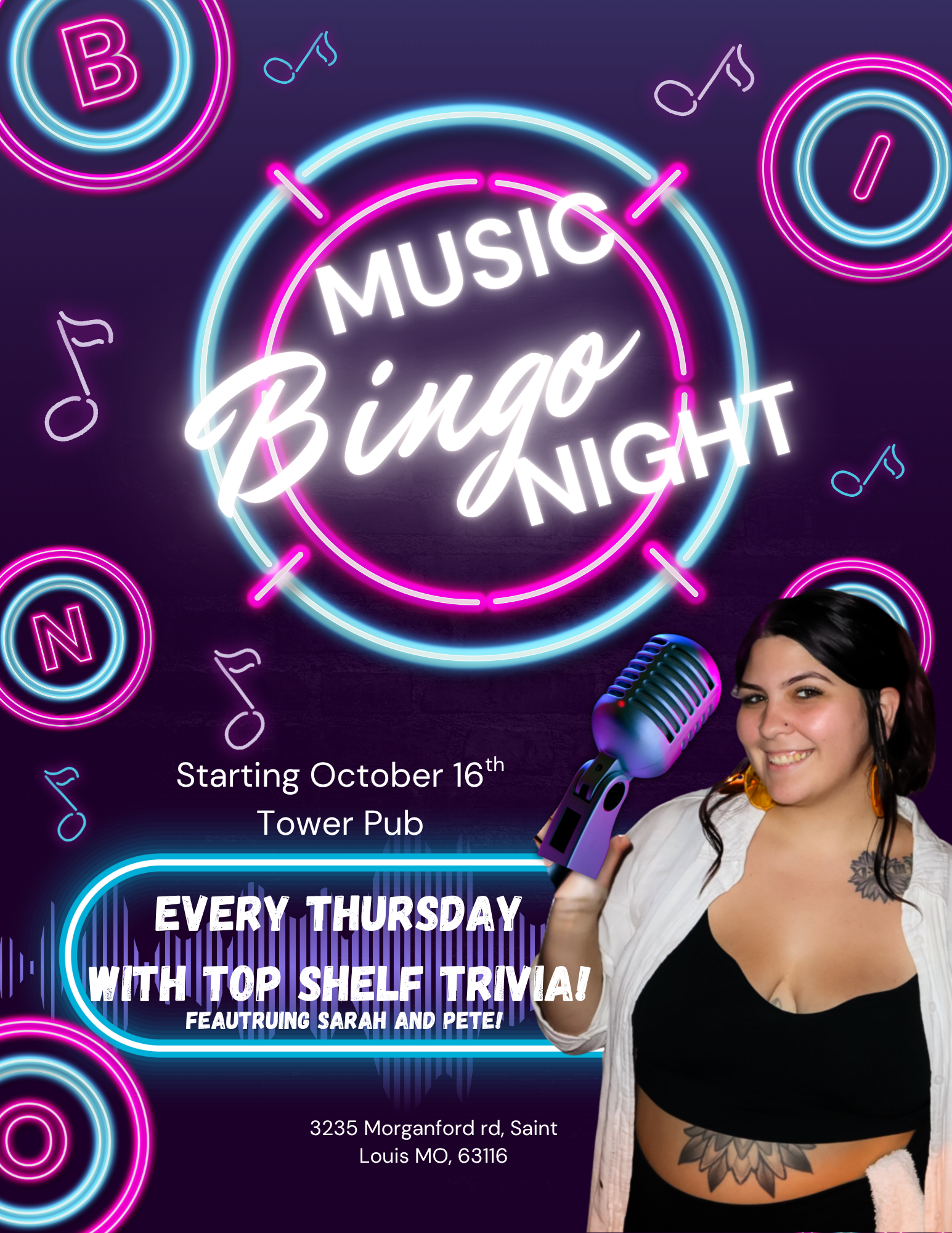 MUSIC BINGO!