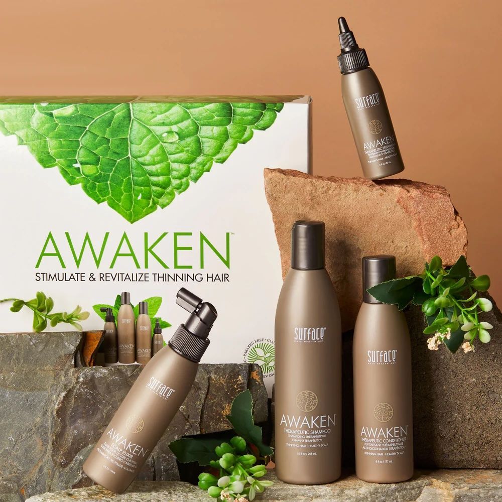 Stronger, thicker hair starts with the proper scalp care—find out how Surface Awaken works.