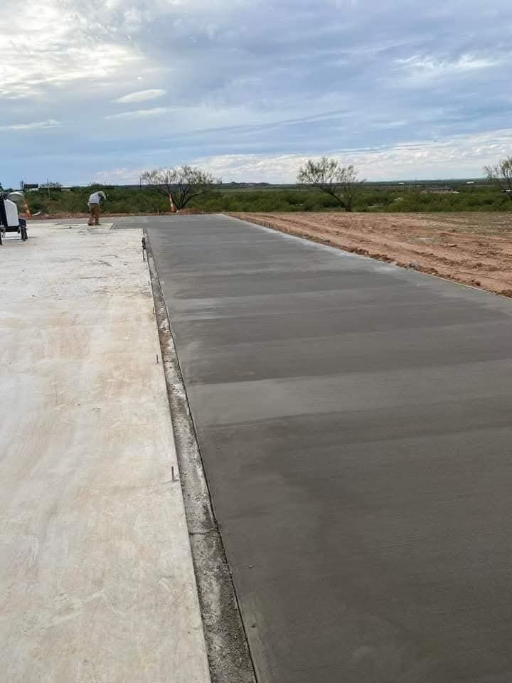 Concrete paving project - Abilene, Texas