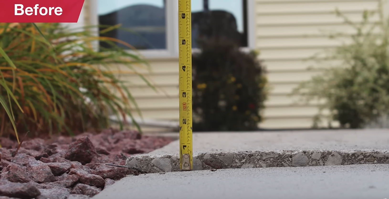 Measuring tool on a concrete floor - Abilene, Texas