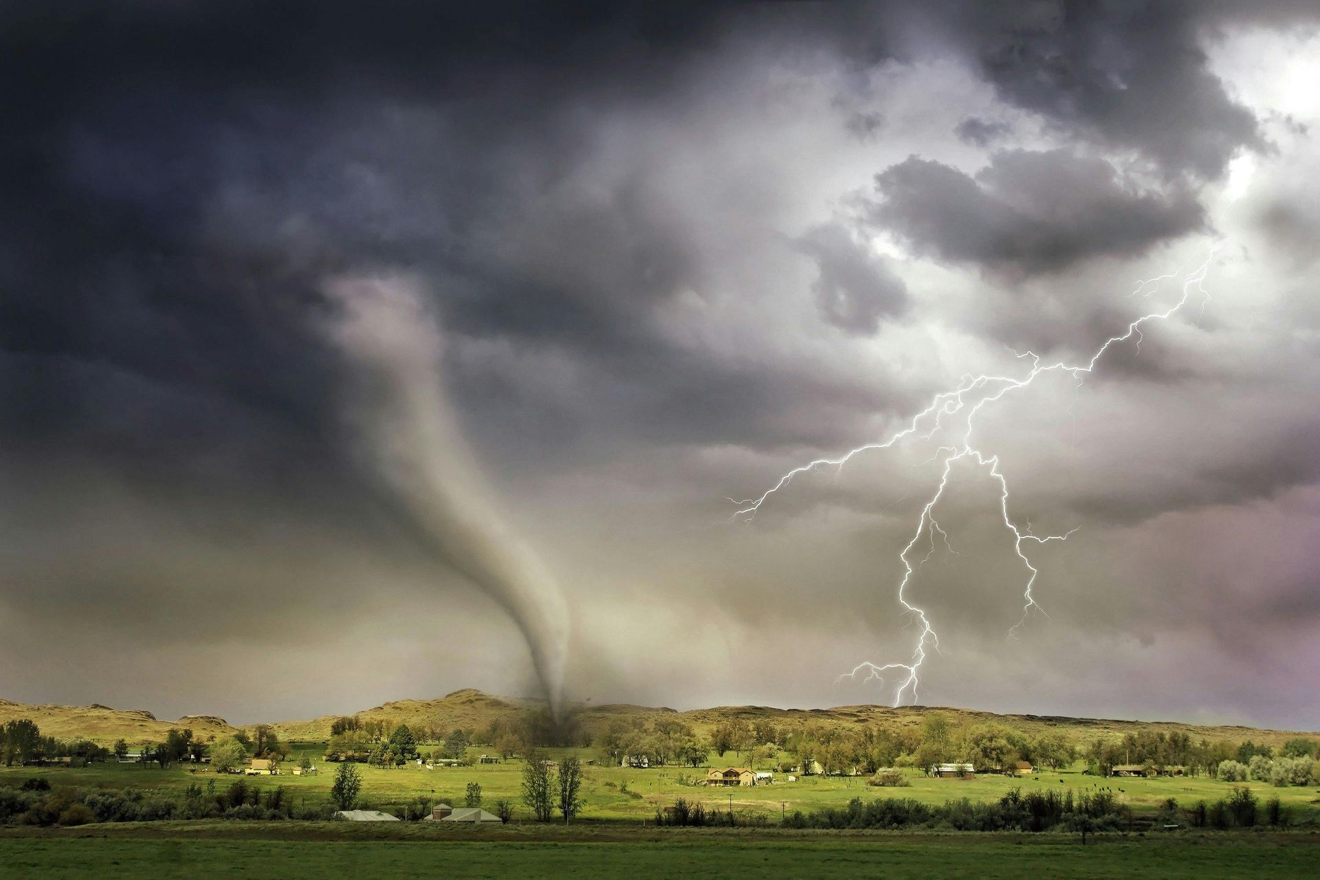 Tornado image - concrete contractor in Abilene, Texas