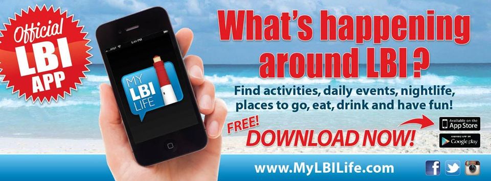 What's Happening around LBI, official site, events, things to do Long Beach Island iPhone App