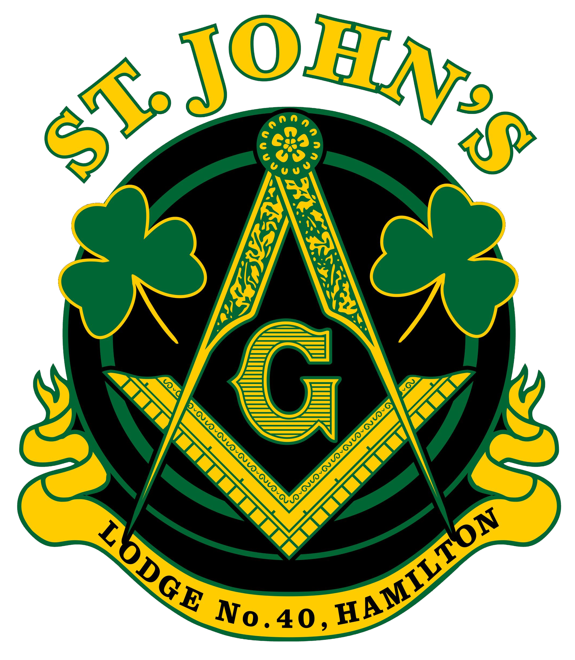 number 40 lodge logo