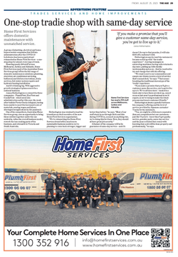 Home First Services - The Age