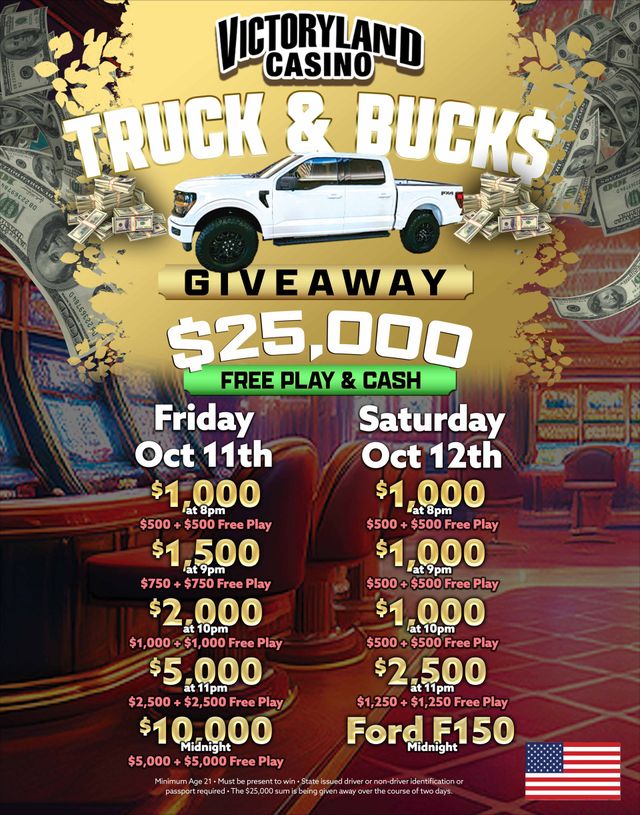 Victoryland Free Play Calendar May 2025 Victoryland Free Play Calendar May 2025