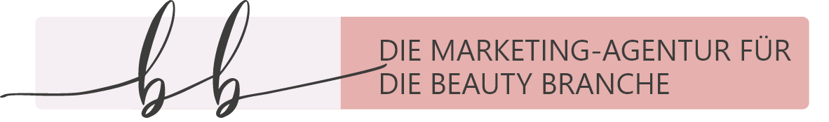 The logo for die marketing agentur for die beauty branche
