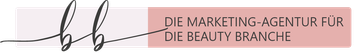 The logo for die marketing agentur for die beauty branche