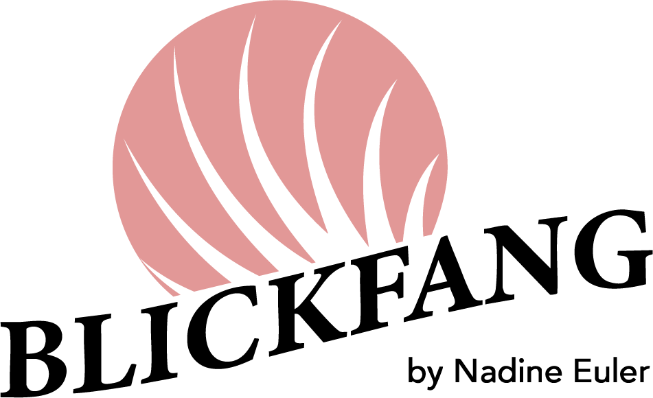 Ein Logo für eine Firma namens Blickfang von Nadine Euler