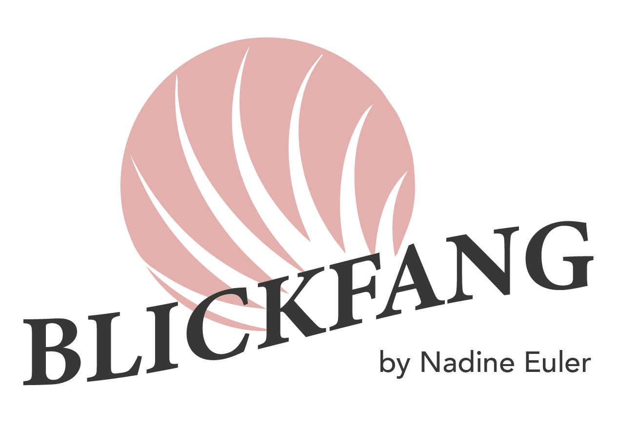 Ein Logo für eine Firma namens Blickfang von Nadine Euler
