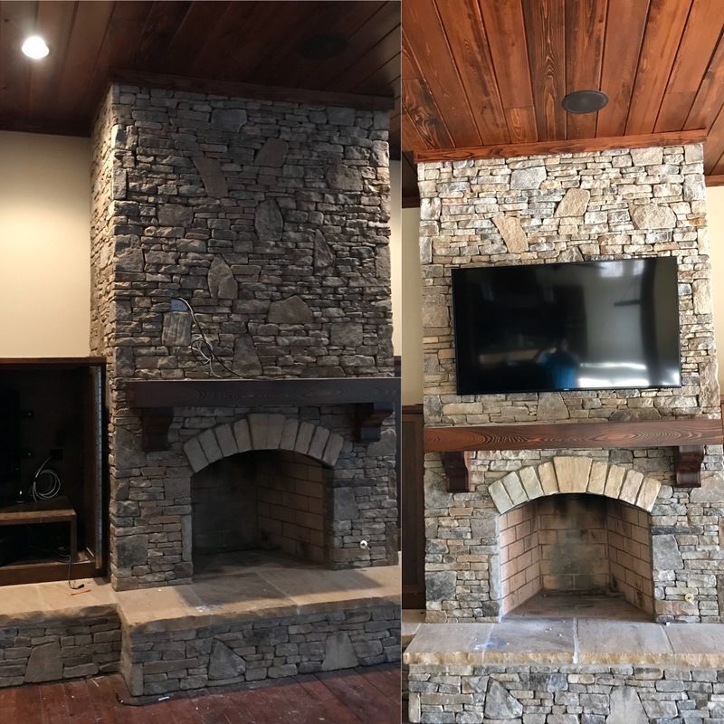 TV On A Brick Wall | Columbus, Georgia |  Wire Works AV & Security