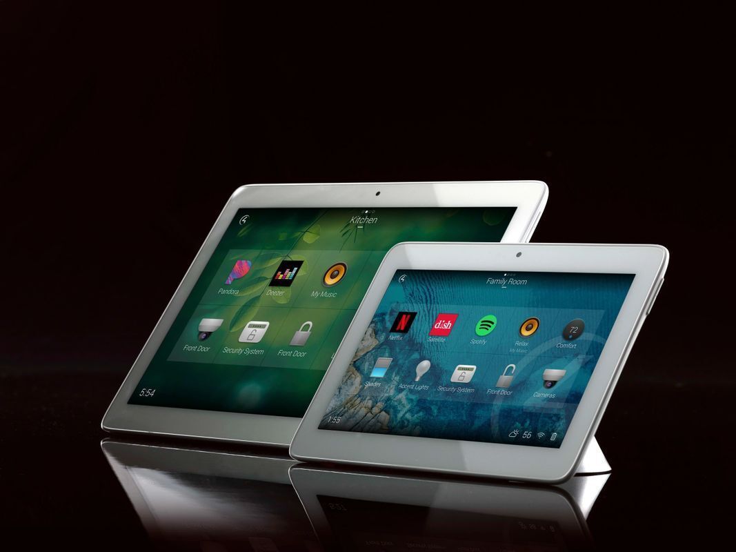 Two Tablets On A Dark Background | Columbus, Georgia |  Wire Works AV & Security