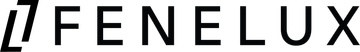 The word fenelux is written in blue on a white background