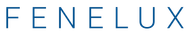 The word fenelux is written in blue on a white background