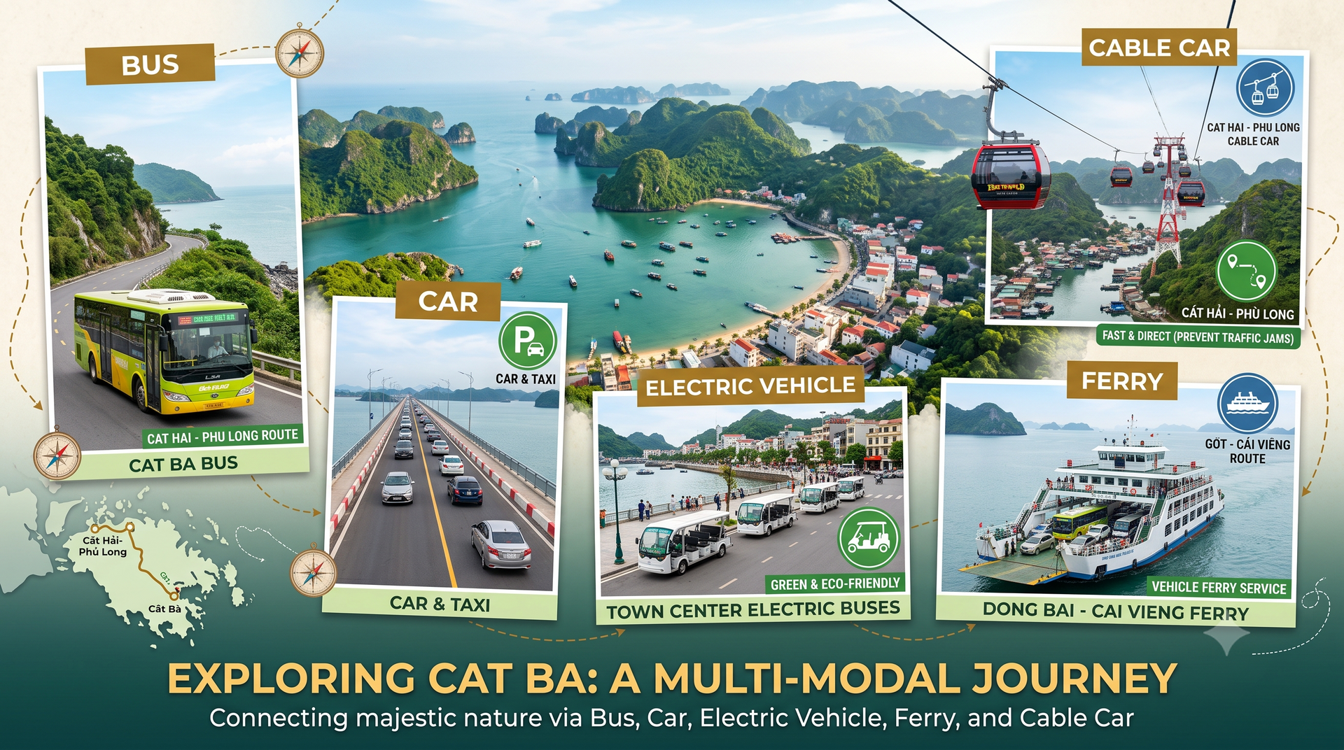 Transportation on Cat Ba Island