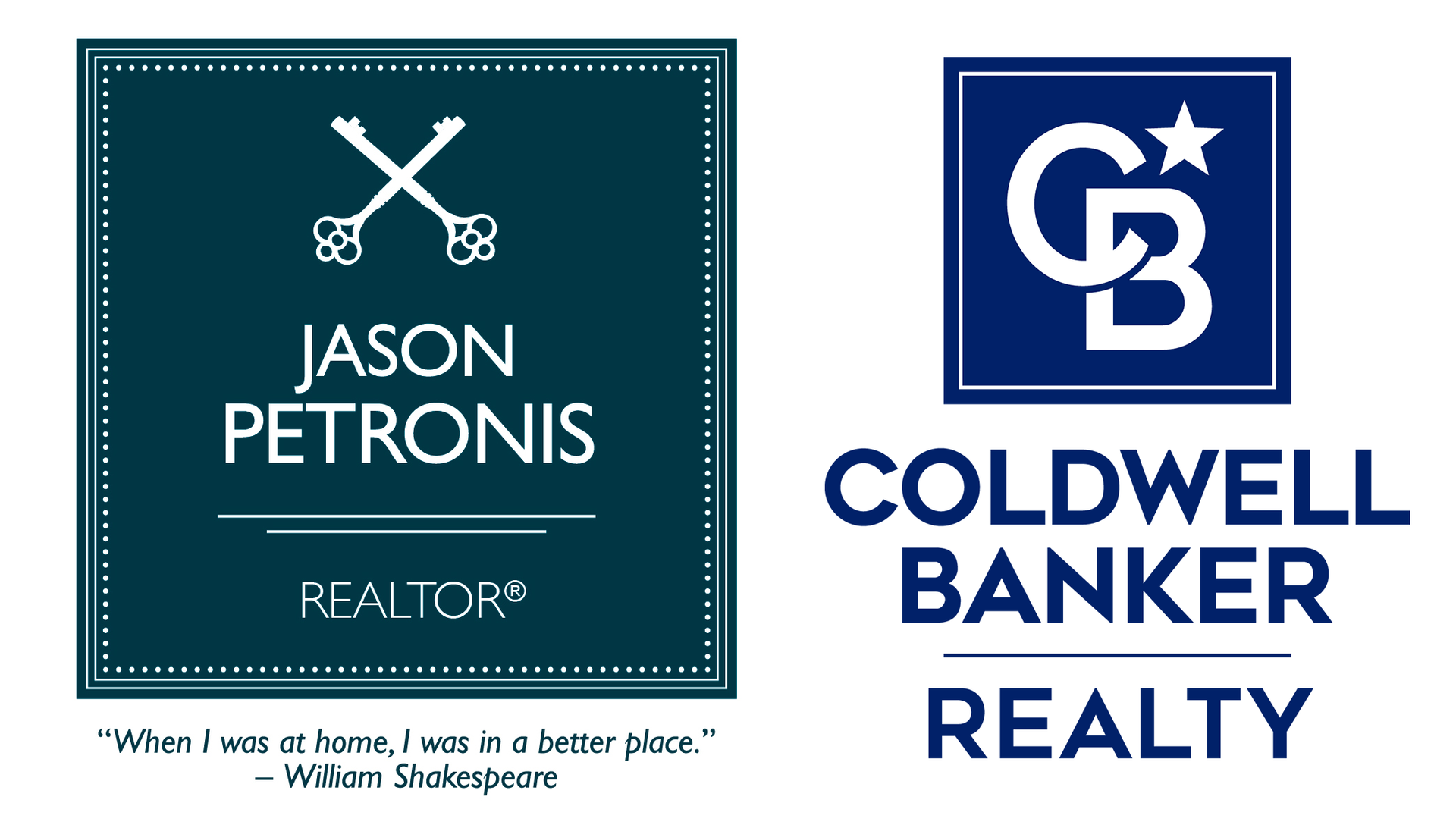 Logo with caduceus symbol