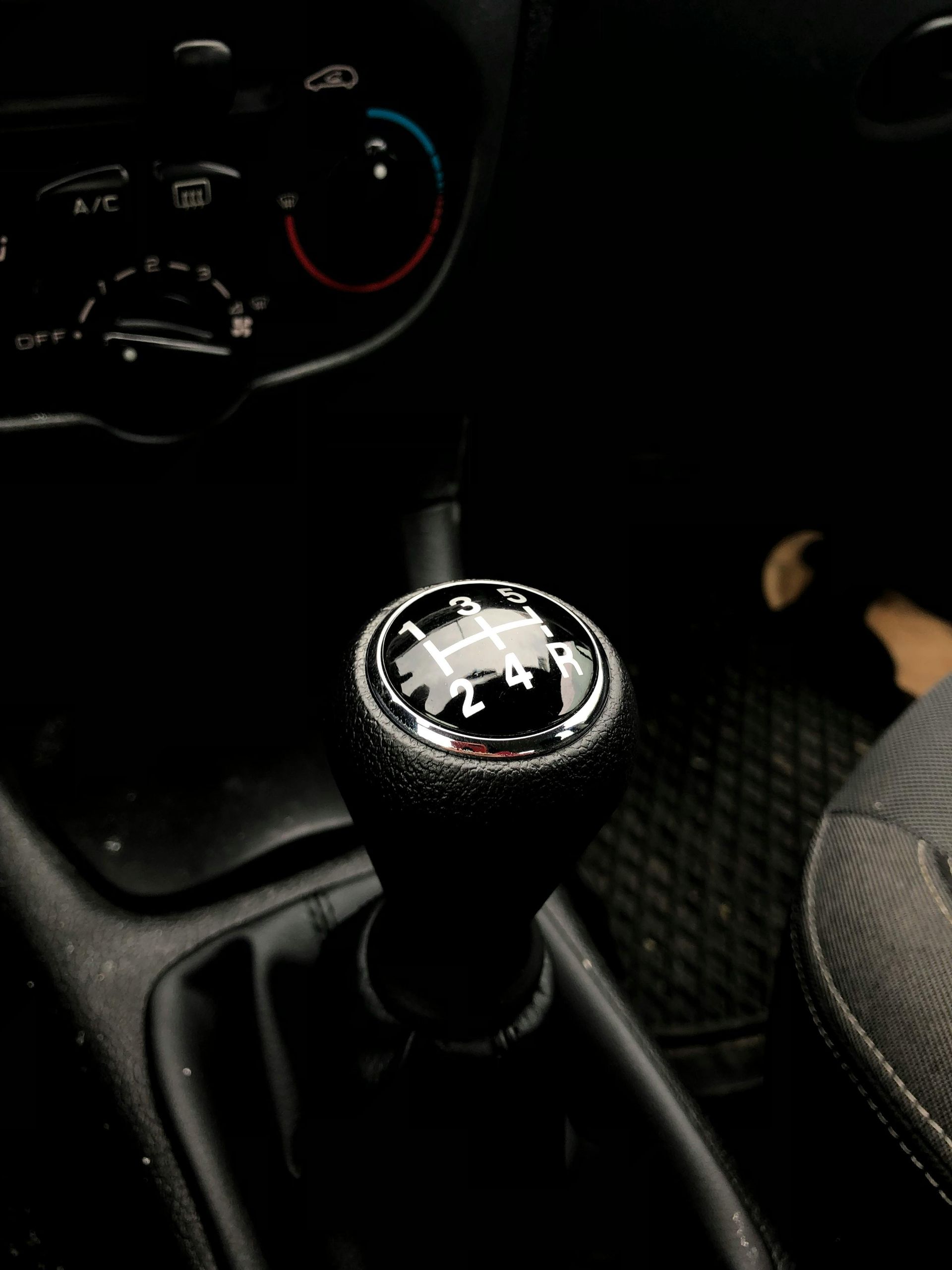 gearshift in vehicle