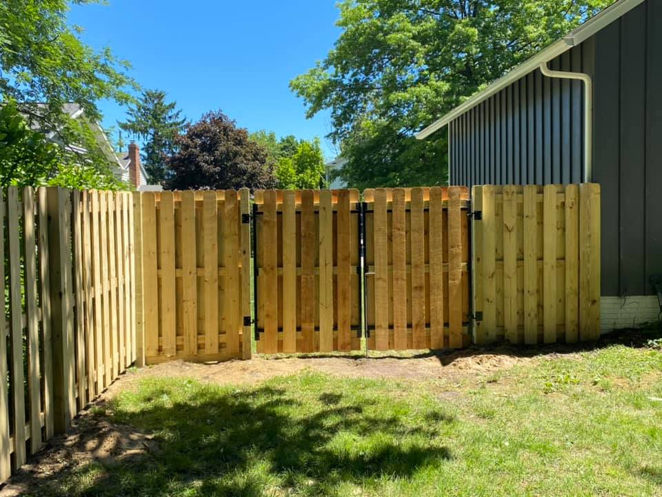 Wood Metal Gate Fencing — Girard, PA — Terran Fence Company