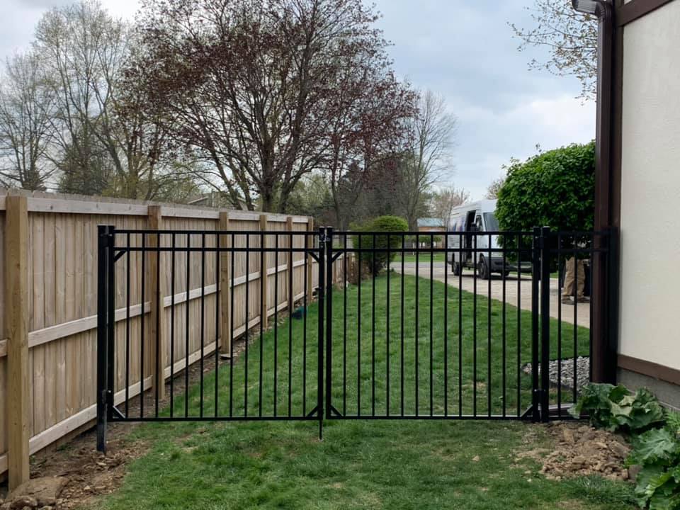 Ornamental Aluminum Gate — Girard, PA — Terran Fence Company